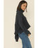 Image #3 - POL Women's High Low Cable Knit Turtleneck Sweater , , hi-res