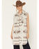 Image #1 - Ashley Women's Southwestern Print Studded Button-Down Long Vest, Grey, hi-res