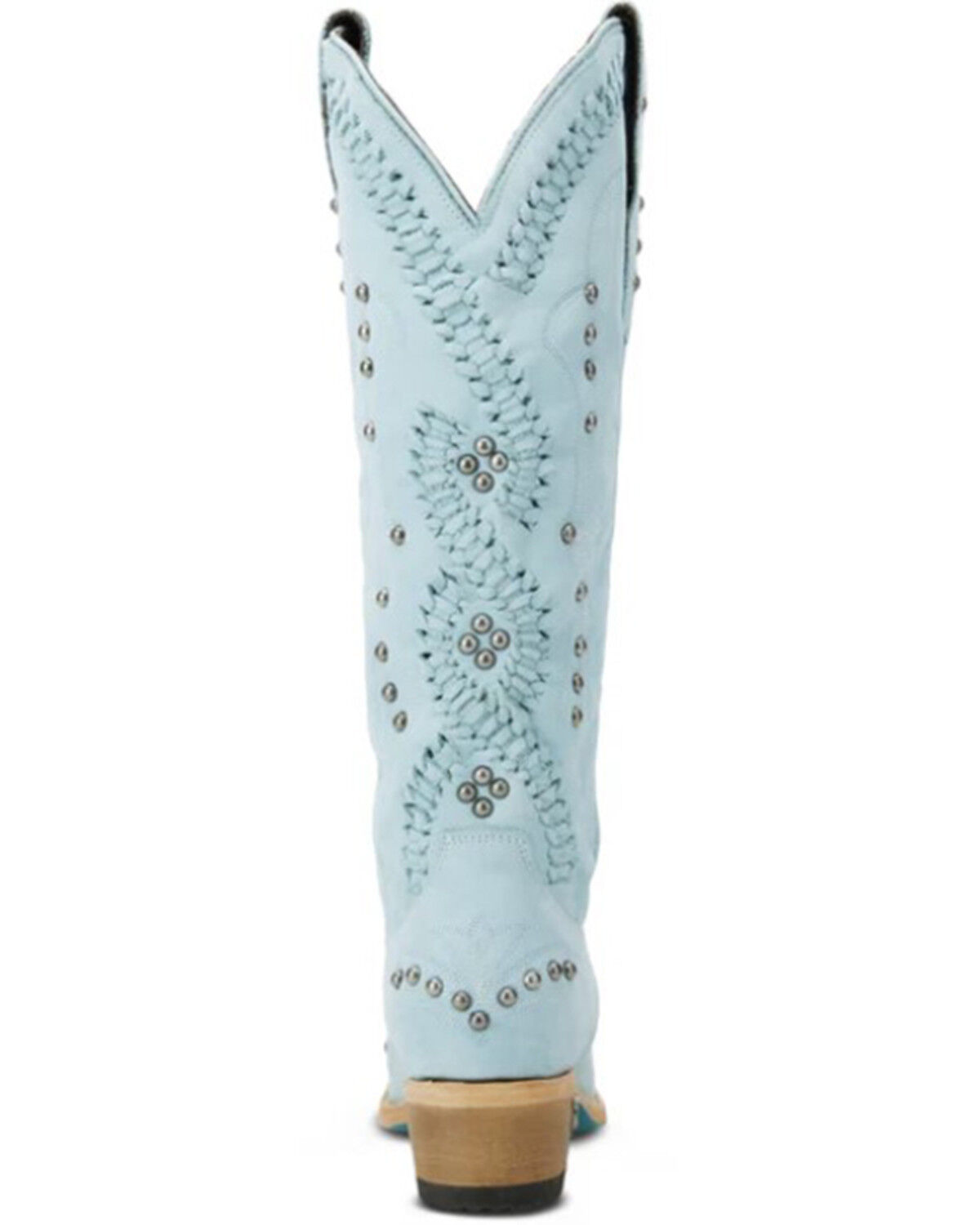 Image #5 - Lane Women's Cossette Tall Western Boots - Snip Toe, Blue, hi-res