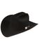 Larry Mahan Independencia 100X Fur Felt Cowboy Hat, Black, hi-res