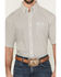 Image #3 - Wrangler Men's Geo Print Short Sleeve Button-Down Stretch Western Shirt, White, hi-res
