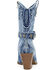 Image #3 - Azalea Wang Women's Neith Denim Western Booties - Round Toe, Blue, hi-res