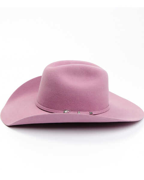 Image #3 - Serratelli 2X Felt Cowboy Hat, Lavender, hi-res