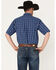 Ariat Men's Naveen Plaid Print Pro Button Down Western Shirt , Blue, hi-res