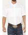 Image #3 - Ariat Men's VentTEK Solid Short Sleeve Button-Down Western Shirt, White, hi-res