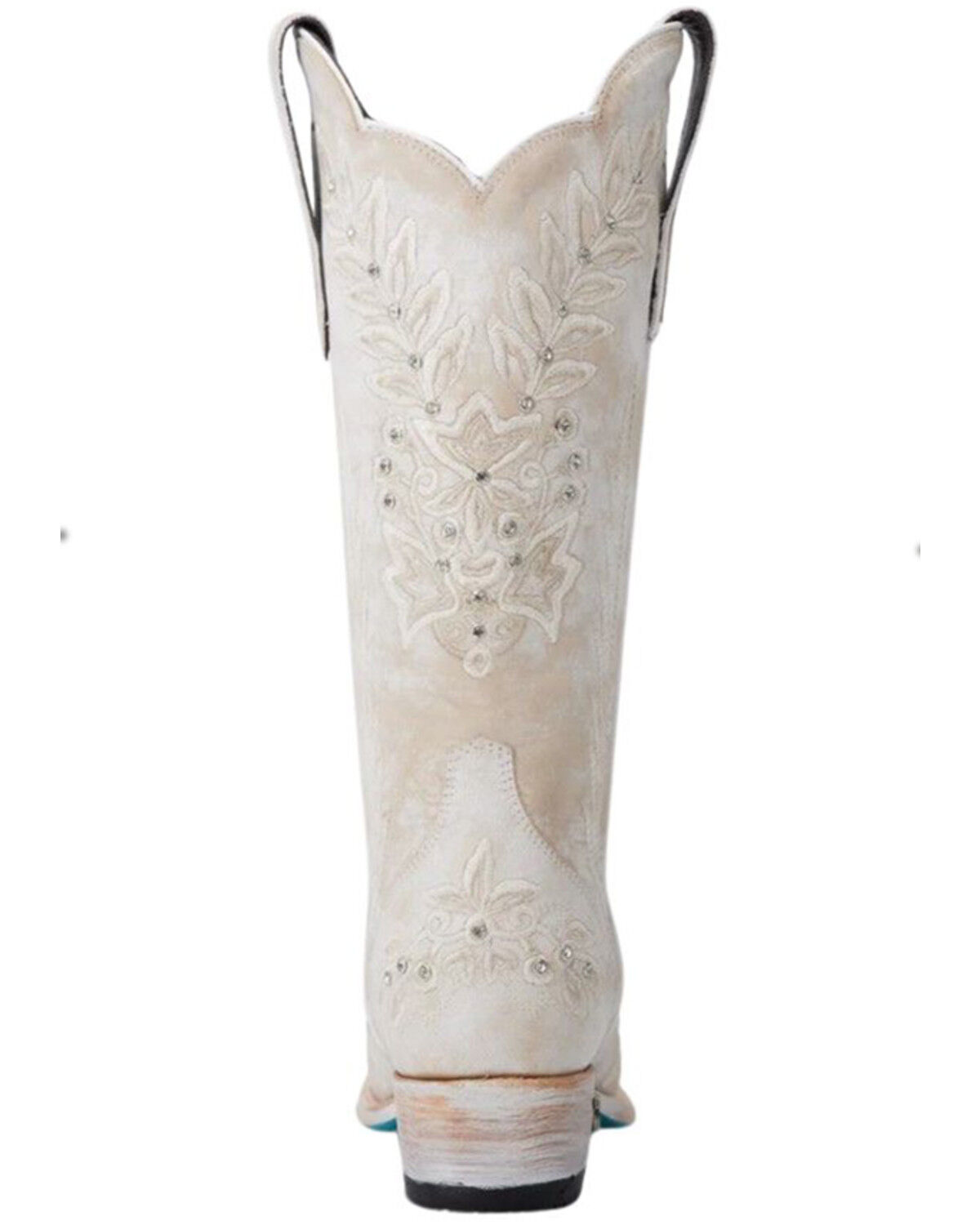 Image #5 - Lane Women's Destiny Western Boots - Snip Toe, White, hi-res
