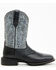 Image #2 - Cody James Men's Badge Xero Gravity&trade; Western Boots - Broad Square Toe, Black, hi-res