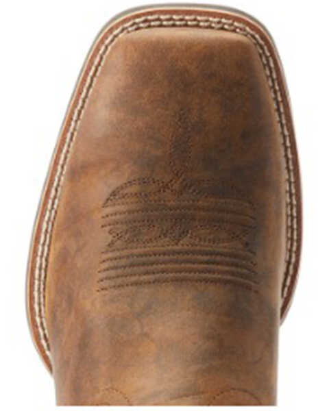 Ariat Men's Ricochet Western Performance  Boots - Broad Square Toe, Brown, hi-res