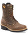 Carolina Men's Coppice Waterproof Logger Boots - Composite Toe, Brown, hi-res