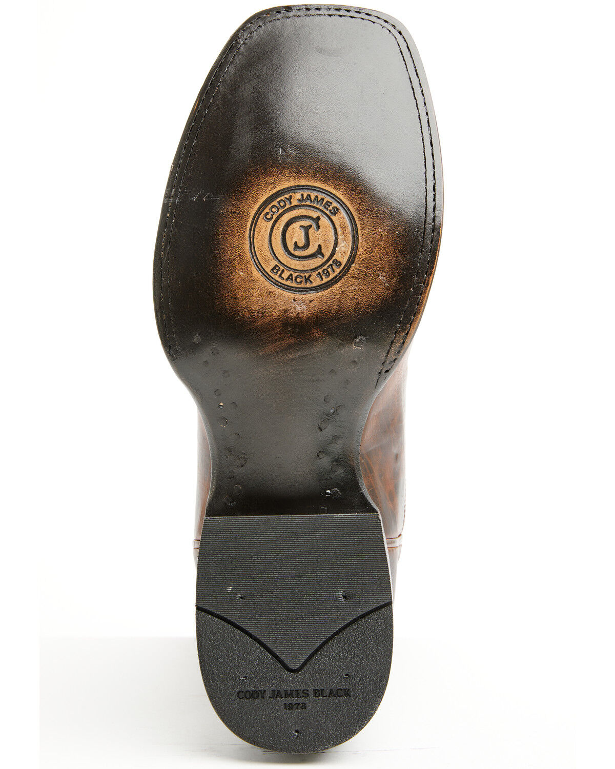 Image #7 - Cody James Black 1978® Men's The Hayward Western Boots - Broad Square Toe, Brown, hi-res