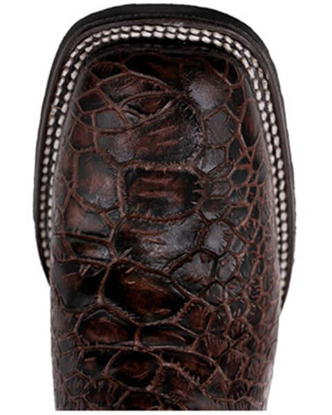 Image #6 - Ferrini Men's Kai Performance Western Boots - Broad Square Toe , Chocolate, hi-res