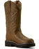 Image #1 - Ariat Women's Fatbaby Dawn Performance Western Boots - Round Toe, Brown, hi-res
