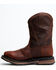 Cody James Men's 10" Disruptor Western Work Boots - Soft Toe, Brown, hi-res