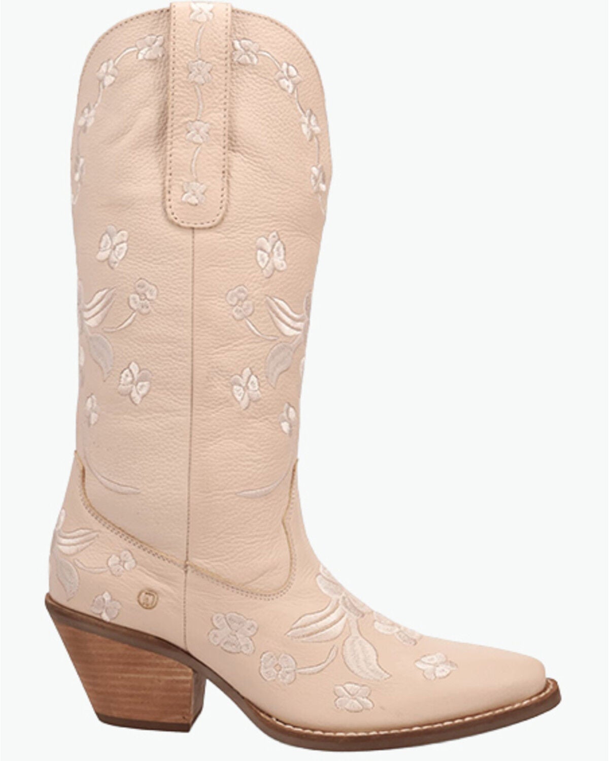 Image #2 - Dingo Women's Love Bug Embroidered Western Boots - Round Toe, Sand, hi-res