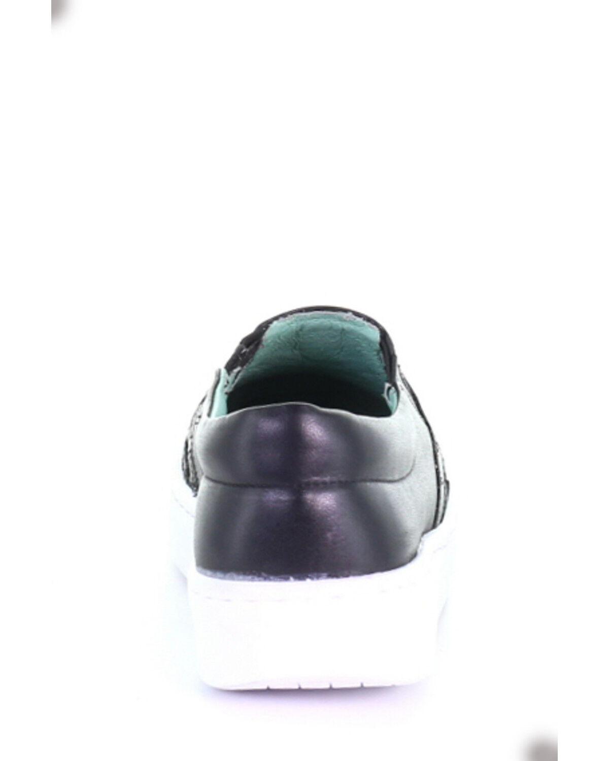 Image #4 - Corral Women's Black Inlay & Embroidery Sneakers, Black, hi-res