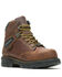 Image #1 - Wolverine Men's Hellcat Waterproof Work Boots - Soft Toe, Brown, hi-res
