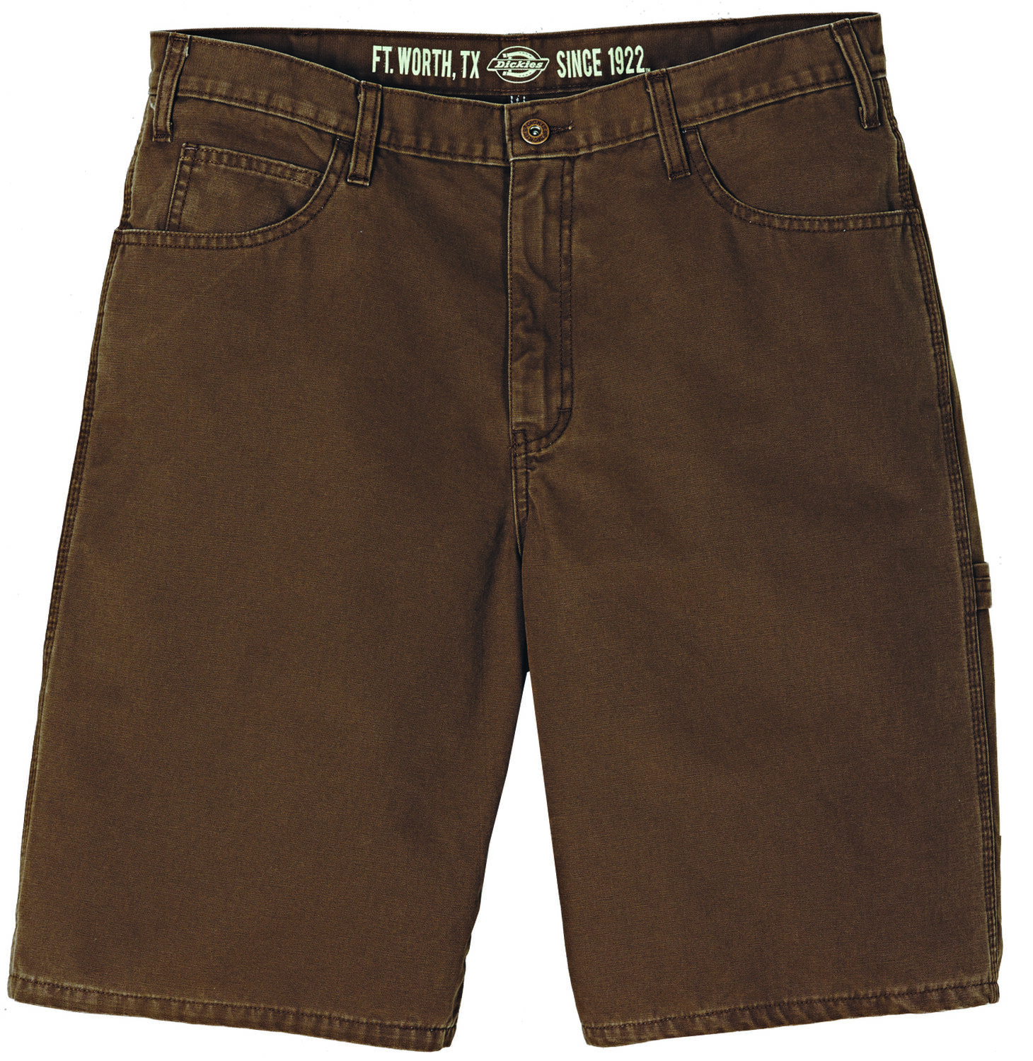 Image #2 - Dickies Relaxed Fit Duck Carpenter Shorts, Timber, hi-res