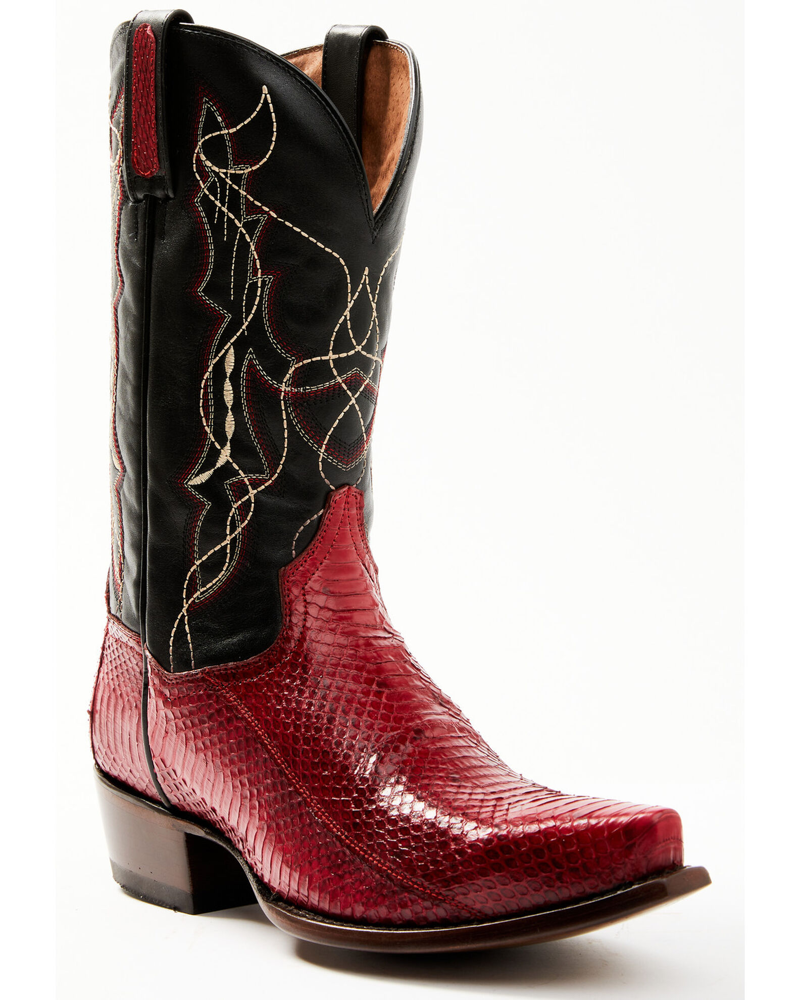 Cowboy boots snakeskin hotsell