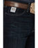 Image #3 - Cinch Men's Silver Label Dark Wash Slim Straight Stretch Denim Jeans, Indigo, hi-res