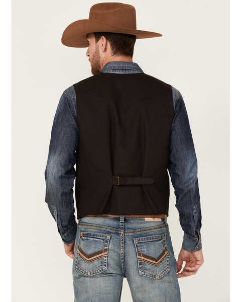 Image #4 - Moonshine Spirit Men's Heather Brown Ridgeline Button-Front Vest , , hi-res