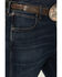 Image #2 - Wrangler Retro Men's Richland Dark Wash Slim Bootcut Stretch Denim Jeans, Dark Wash, hi-res