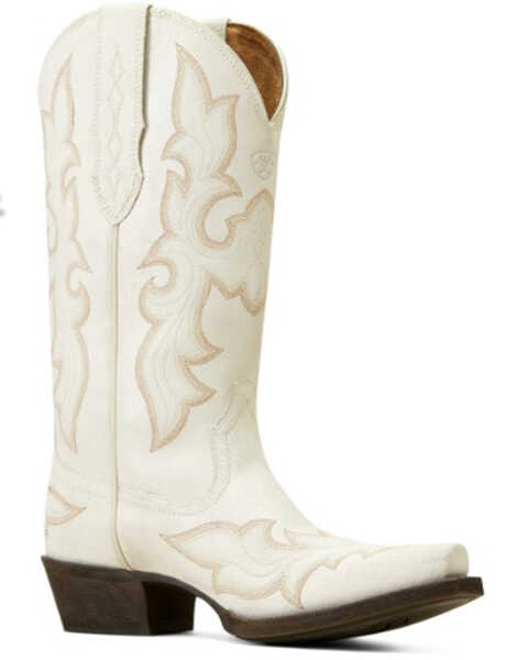 Image #1 - Ariat Women's Jennings StretchFit Western Boots - Snip Toe, White, hi-res