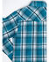 Ely Walker Boys' Assorted Multi Textured Woven Plaid Long Sleeve Western Shirt , Multi, hi-res