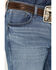 Image #2 - Wrangler 20X Men's Mist Stretch Slim Bootcut Jeans, Light Wash, hi-res