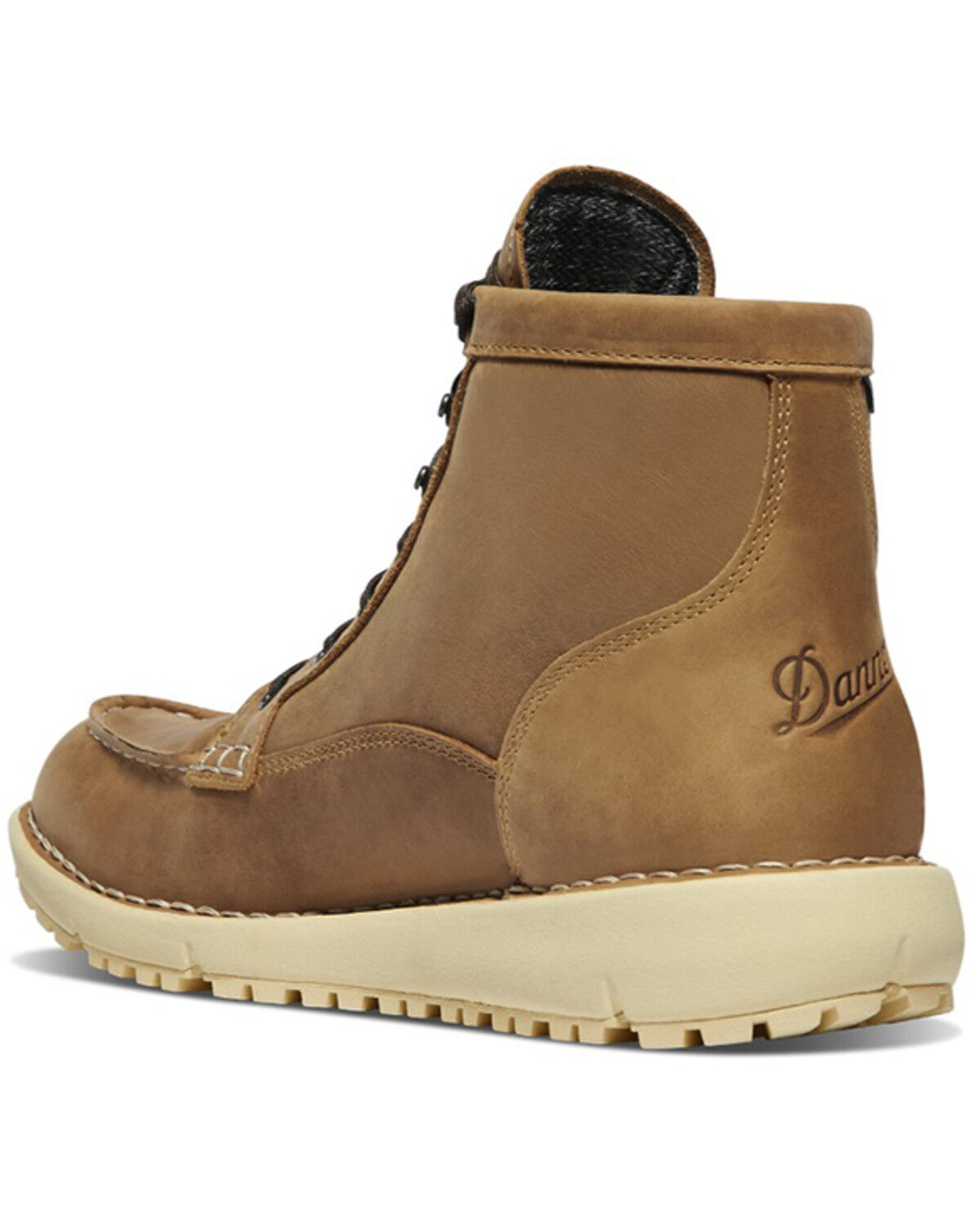 Image #3 - Danner Men's 6" Logger 917 GTX Work Boots - Moc Toe, Brown, hi-res