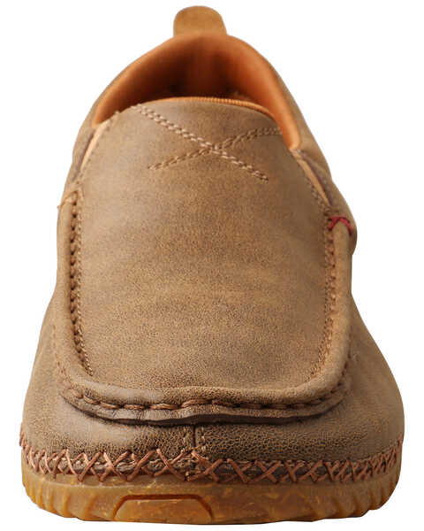 Image #5 - Twisted X Men's Slip-On Zero-X Casual Shoes - Moc Toe, Brown, hi-res