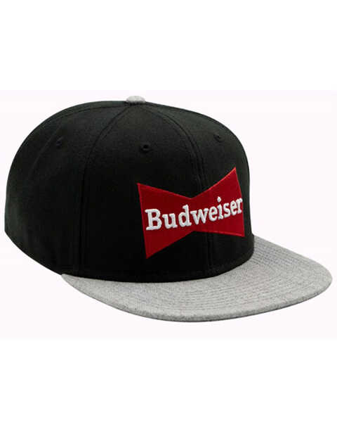 Image #4 - H Bar C Men's Budweiser Embroidered Logo Ball Cap , Black, hi-res