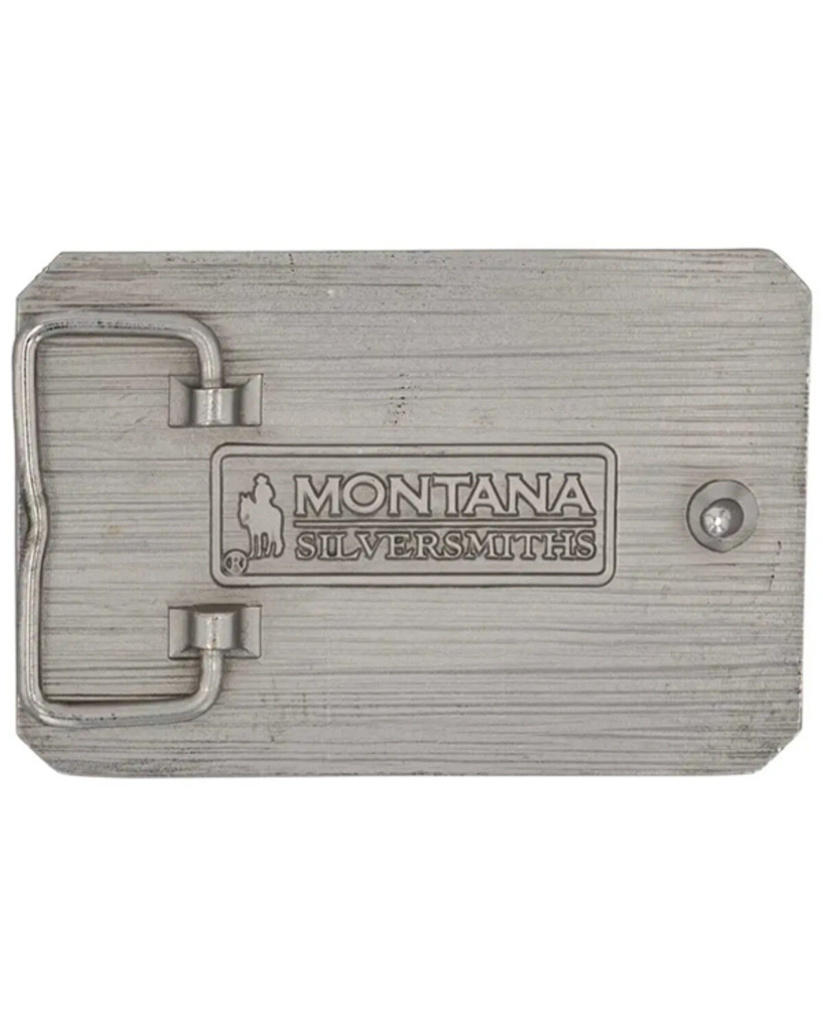 Image #2 - Montana Silversmiths Men's Beaming Christian Cowboy Attitude Buckle, Silver, hi-res