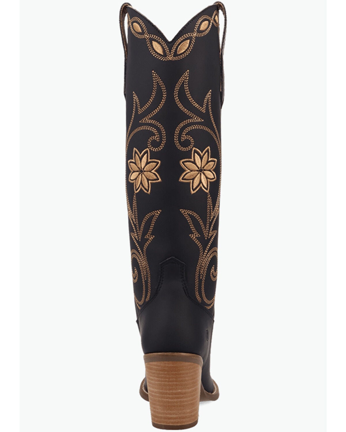 Image #5 - Dingo Women's Miss Daisy Tall Western Boots - Snip Toe, Black, hi-res