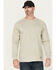 Image #2 - Ariat Men's FR Air USA Scream Long Sleeve Work T-Shirt - Tall, Grey, hi-res