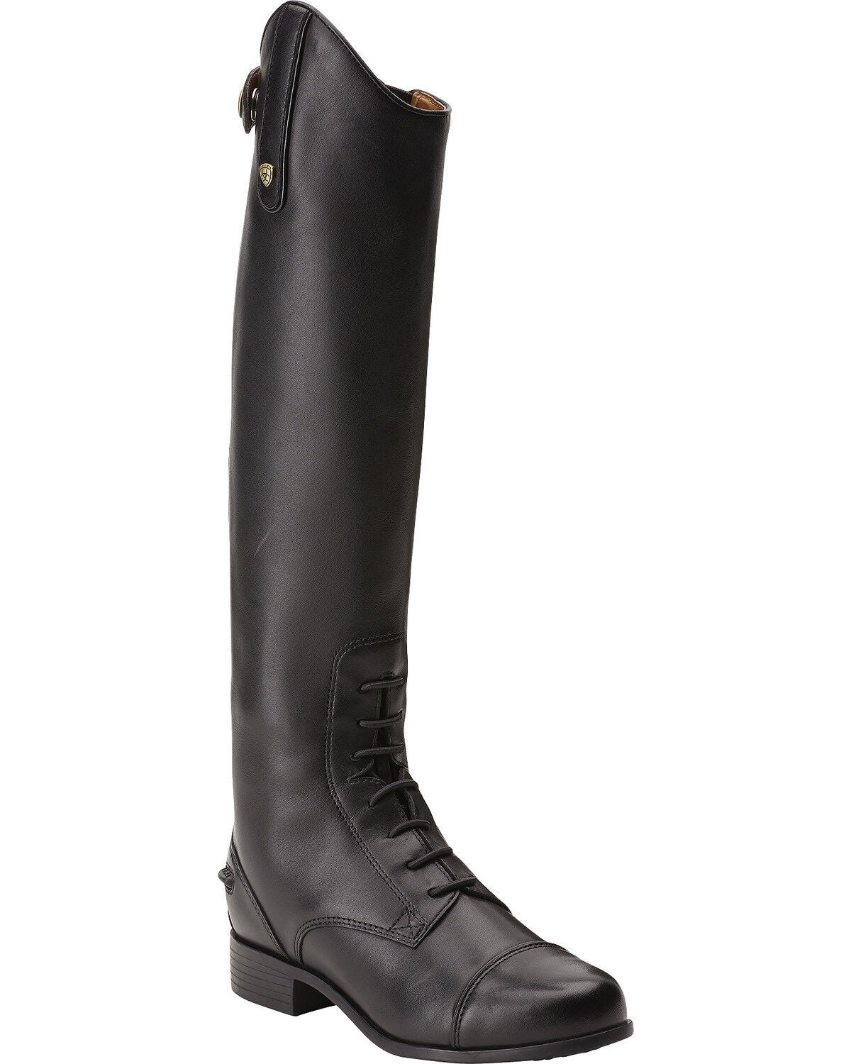 Image #1 - Ariat Kids' Heritage Contour Field Riding Boots, Black, hi-res