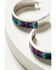 Image #2 - Idyllwind Women's Lealand Lane Hoop Earrings , Silver, hi-res