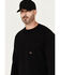 Image #4 - Ariat Men's Black Rebar Workman Back Graphic Long Sleeve Work Pocket T-Shirt, Black, hi-res