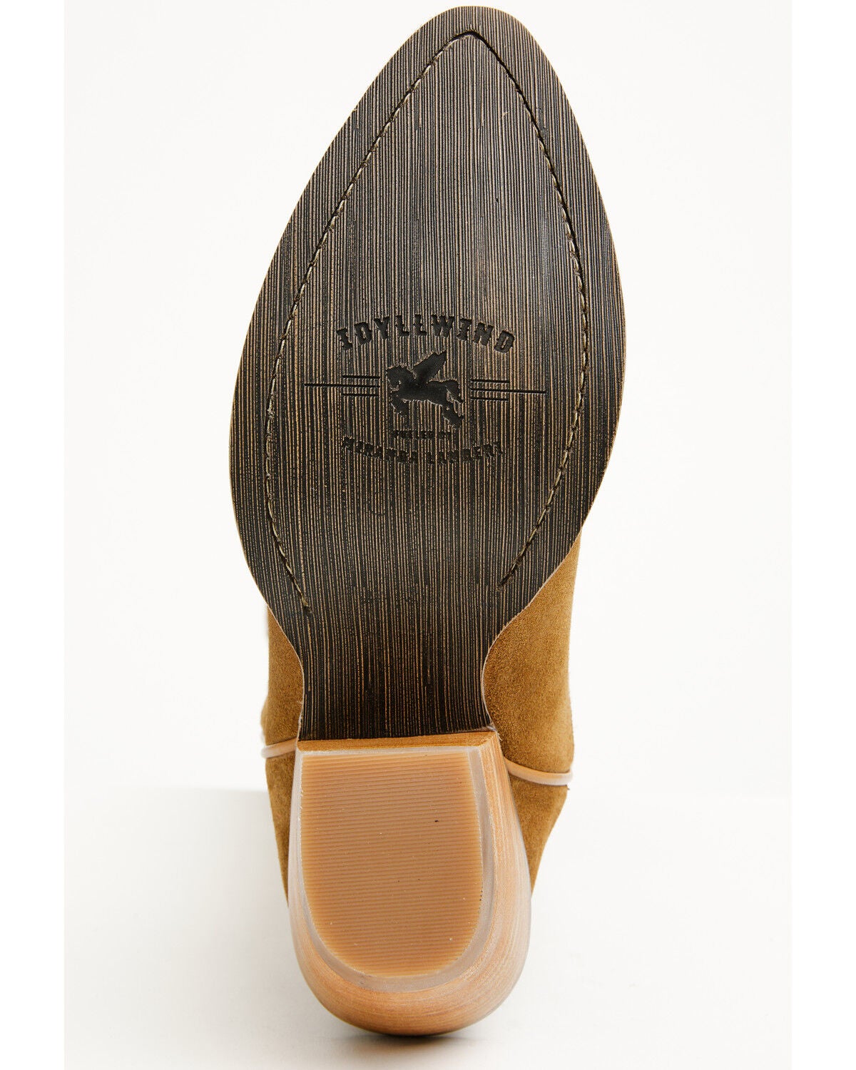 Image #7 - Idyllwind Women's Fire and Reign Tall Suede Western Boots - Round Toe, Tan, hi-res