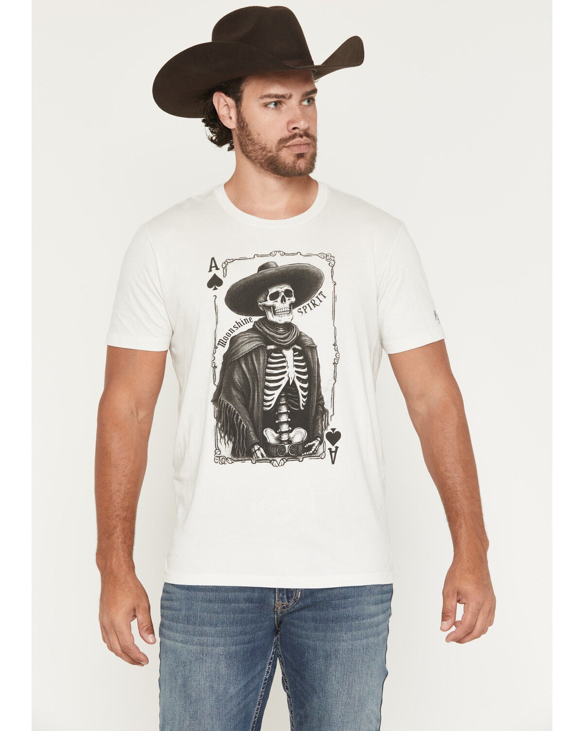 Moonshine Spirit&reg; Men's Player Sort Sleeve Graphic T-Shirt, Natural, hi-res