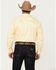 Image #4 - Ariat Men's Team Logo Twill Long Sleeve Button-Down Western Shirt - Tall , Yellow, hi-res