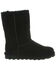 Image #2 - Bearpaw Women's Elle Short Boots - Round Toe, Black, hi-res