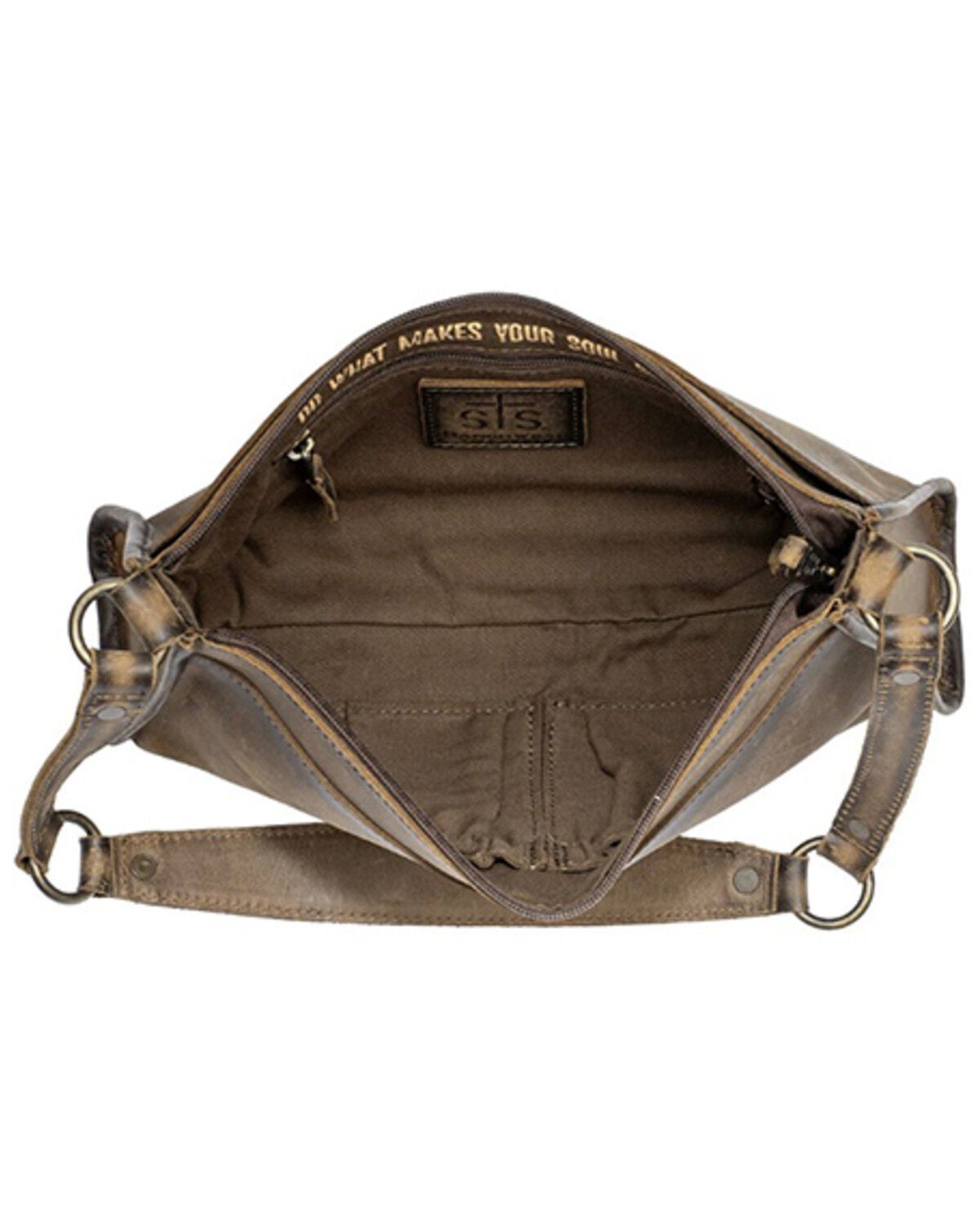 Image #2 - STS Ranchwear by Carroll Women's Baroness Bailey Bag, Brown, hi-res