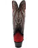 Image #5 - Ferrini Women's Roughrider Western Boots - Snip Toe , Red, hi-res