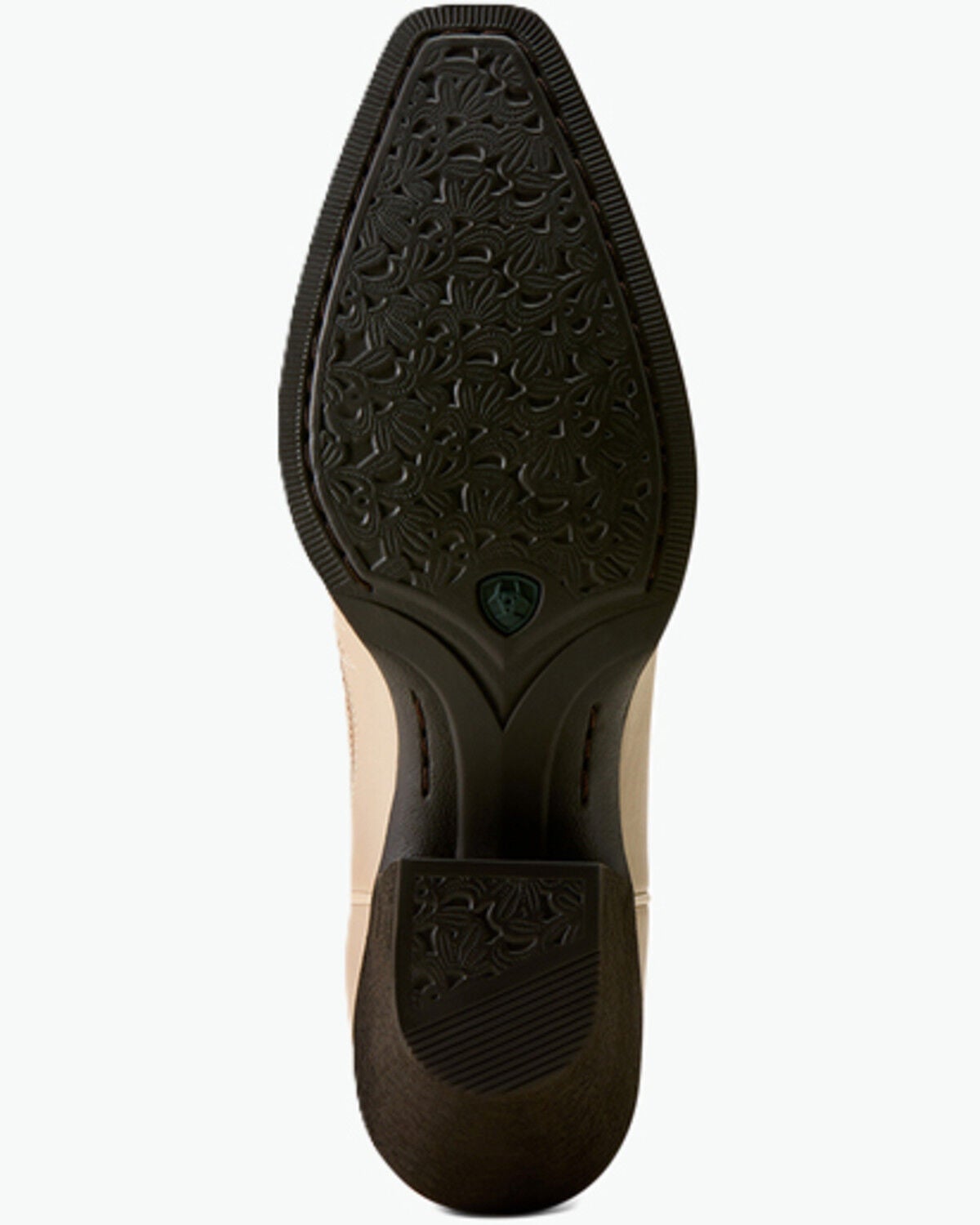 Image #5 - Ariat Women's Round Up Collins Performance Western Boots - Snip Toe, Beige, hi-res