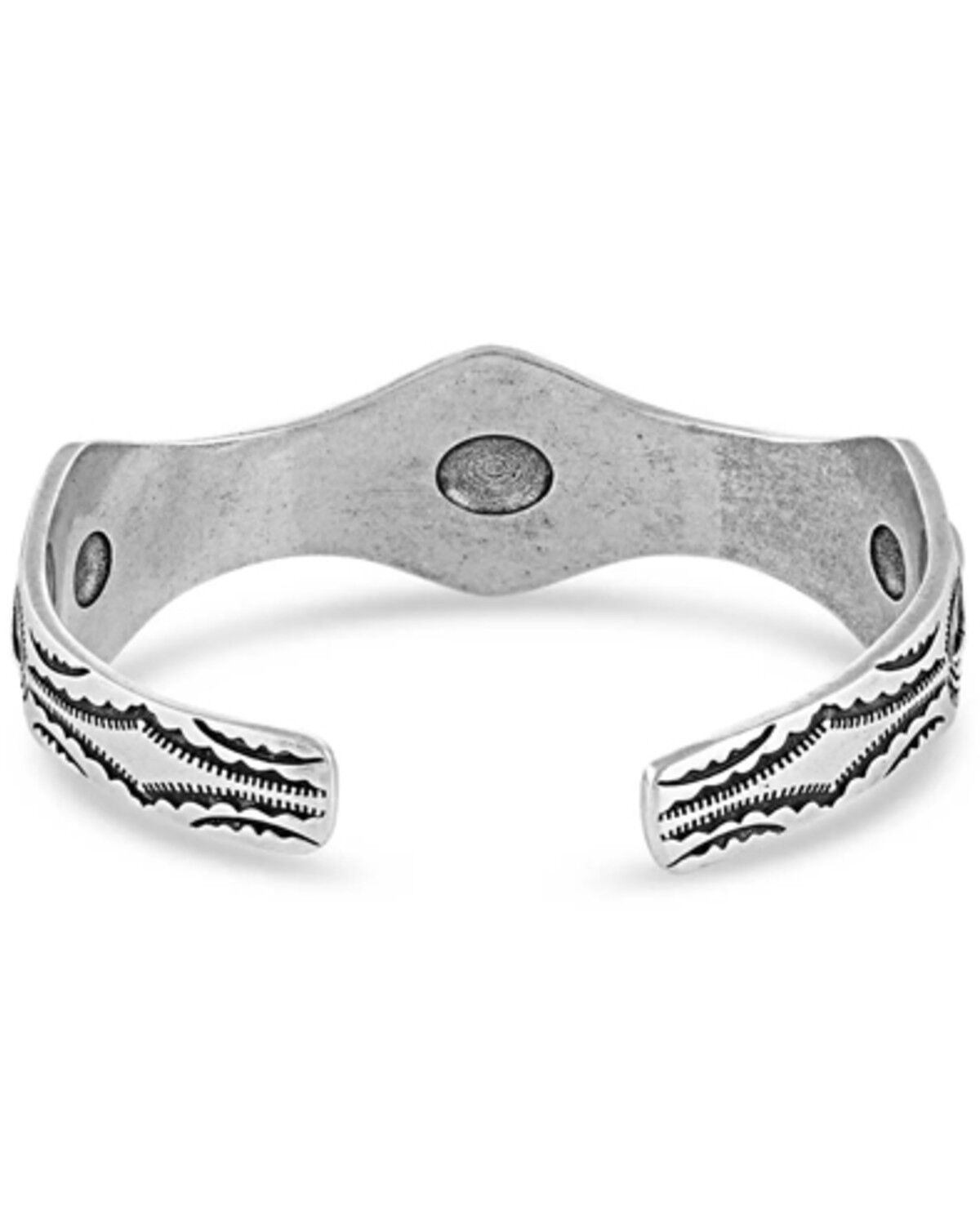 Image #2 - Montana Silversmiths Women's Seeing Eye Southwestern Silver Cuff, Silver, hi-res