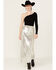 Image #2 - By Together Women's Sequins Maxi Skirt, Silver, hi-res
