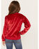Image #4 - Wrangler Girls' Logo Graphic Sweatshirt, Red, hi-res