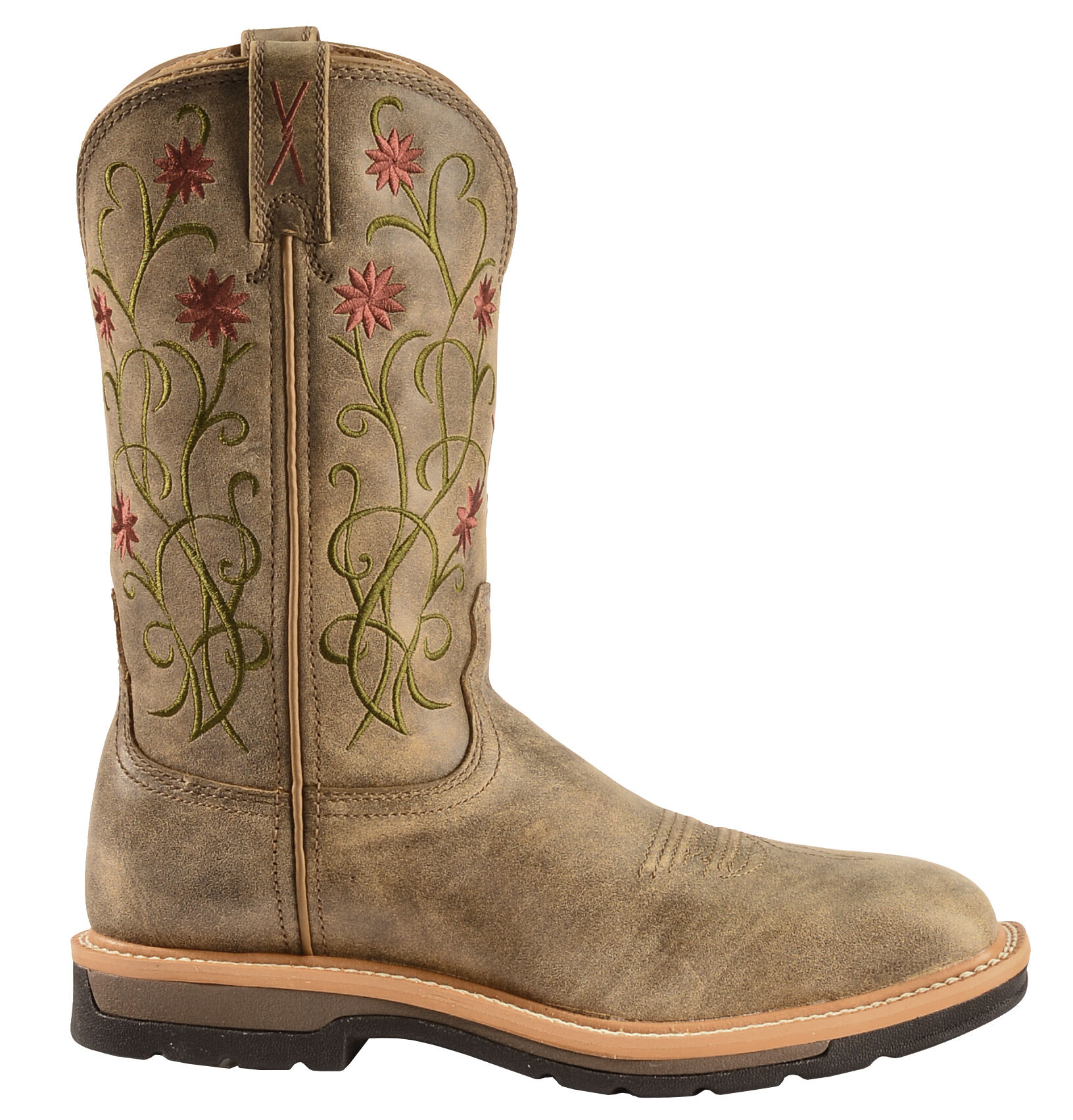 women's twisted x steel toe boots