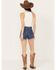 Image #3 - Rolla's Women's Medium Wash High Rise Denim Shorts, Medium Wash, hi-res