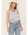 Image #1 - Free People Women's Because Of You Tank Top, Blue, hi-res